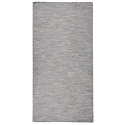 Tappeto da Esterni a Tessitura Piatta 100x200 cm Marrone e Nero cod mxl 61198