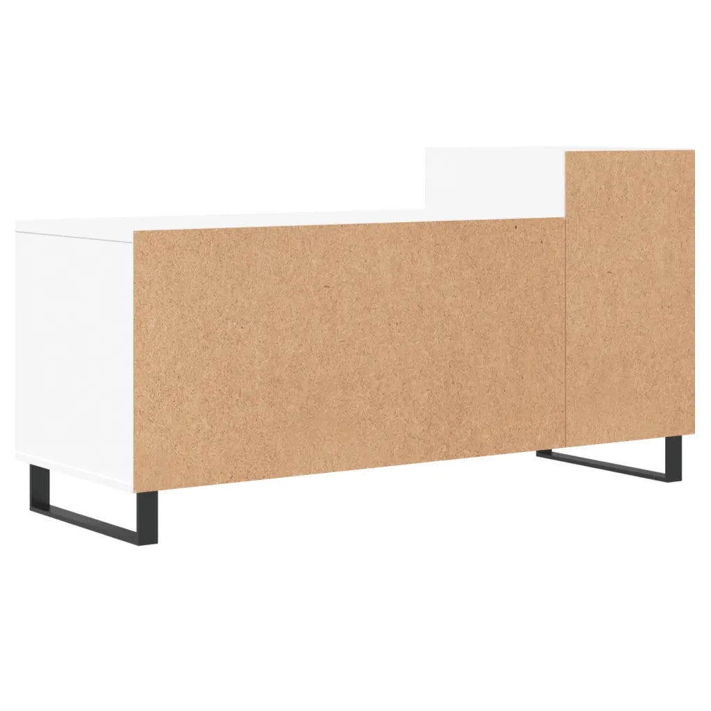 Mobile TV | Armadietto TV | Mobile Porta TV Bianco 100x35x55 cm in Legno Multistrato
