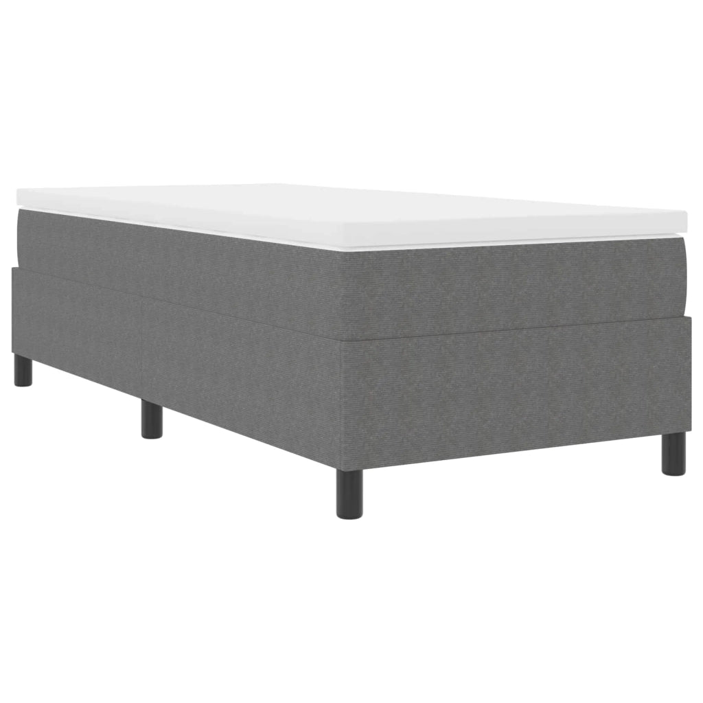 Struttura letto piattaforma-Giroletto-Rete del Letto Grigio chiaro 90 x 190 cm