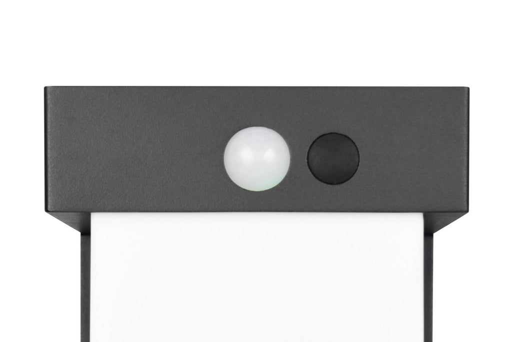 Applique esterna LED solare COLOMBO IP44 nera RL