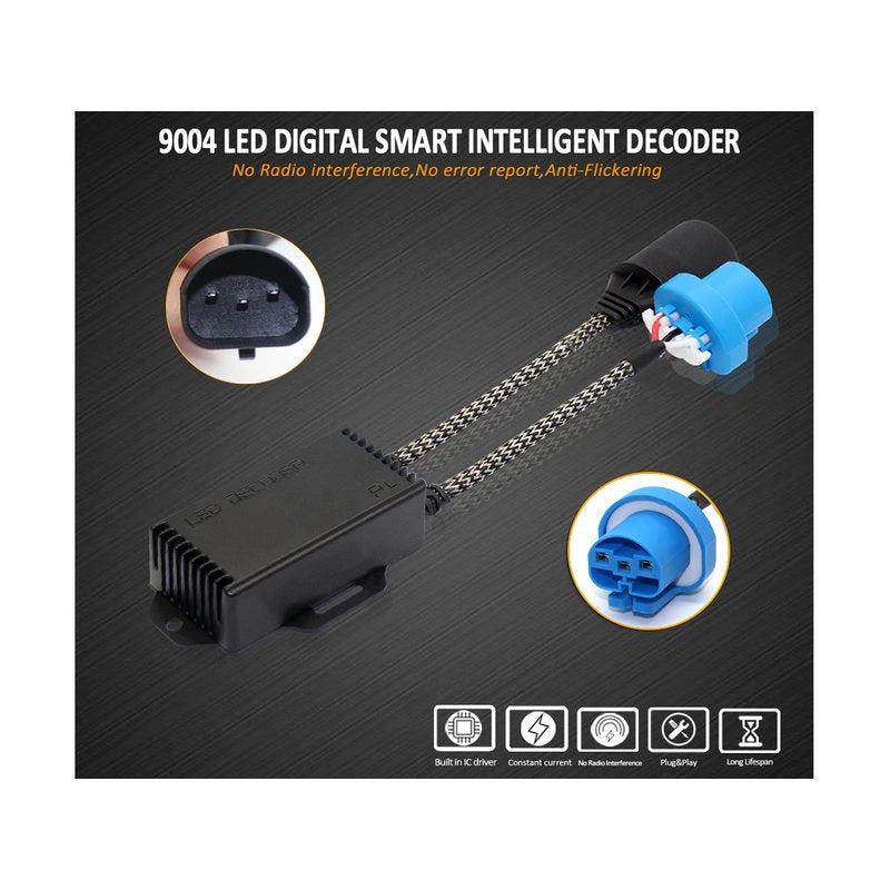 Led Warning Canceller HB1 9004 12V Filtro Resistenza Cancella Errore Kit Full Led
