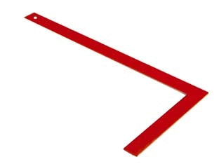 SQUADRA DA CARPENTIERE- - cm.60x30x3 - 1 pezzi ALTE