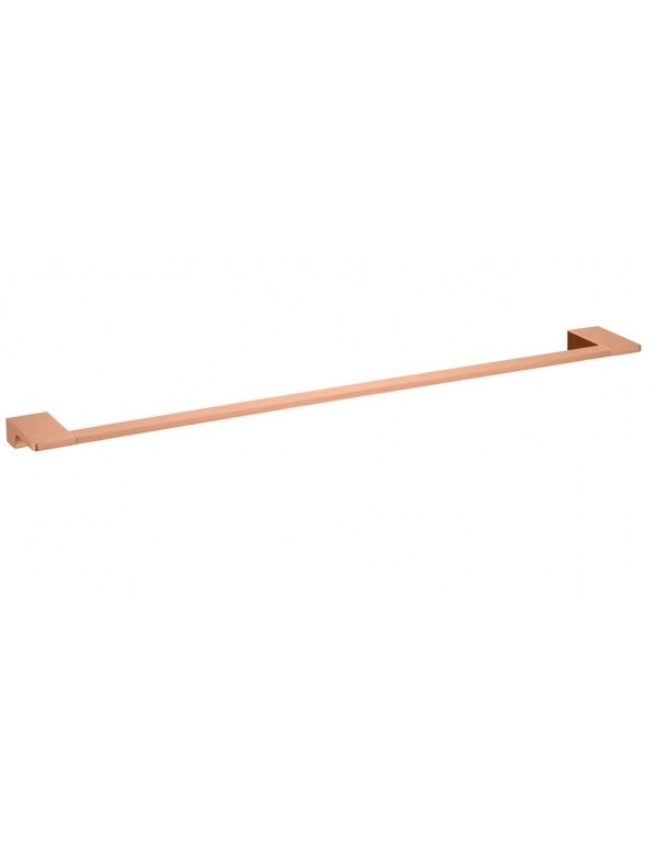 Portasciugamani NIL in ottone oro rosa lucido 60 cm