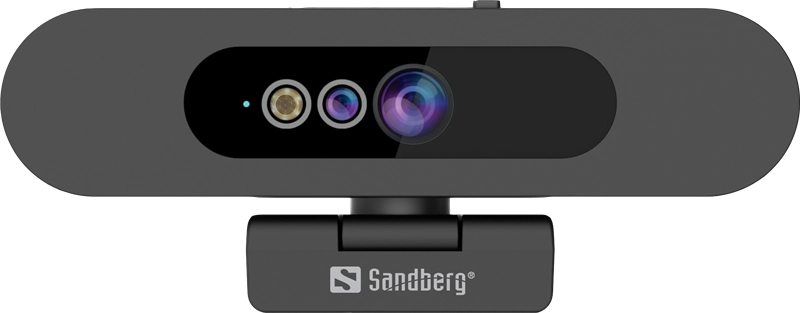 ORIGINAL Sandberg Accessori per computer nero 134-40 Webcam Sandberg Face Scan Webcam