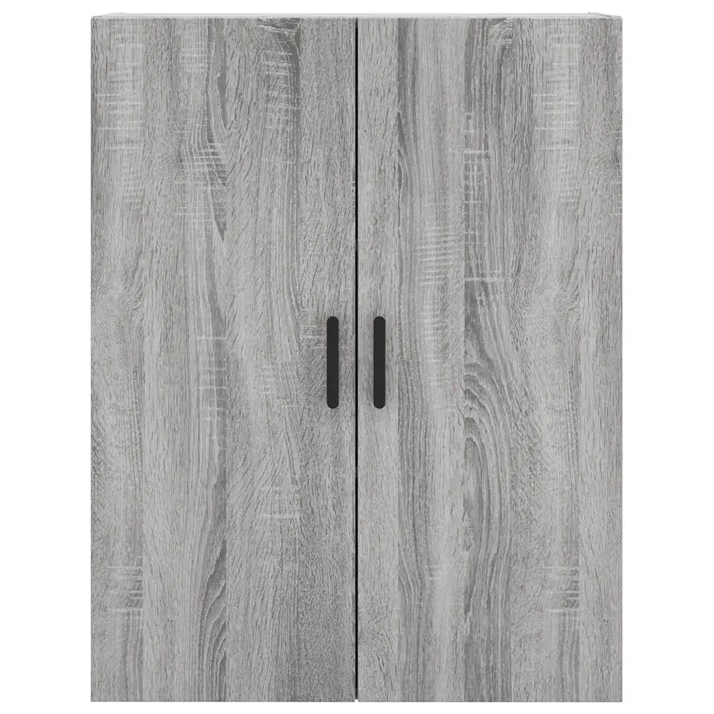 Credenza Grigio Sonoma 69,5x34x180 cm in Legno Multistrato 3195689