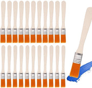 Set di Pennelli a Spazzola Piccoli - 50 Pezzi di Pennelli Piani per Pittura