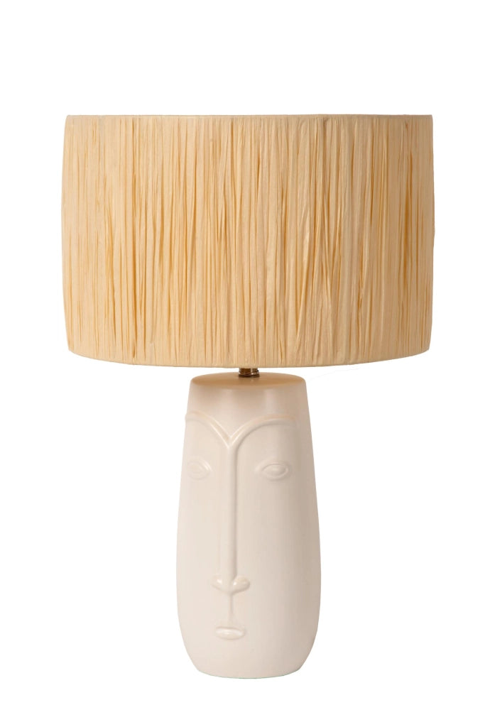 Lampada da tavolo art déco 1 luce ceramica VISO Lucide
