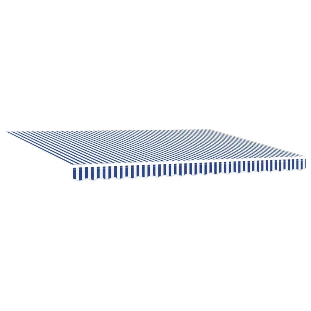 Tenda da Sole | Tenda retrattile Blu e Bianco 4 x 2 m