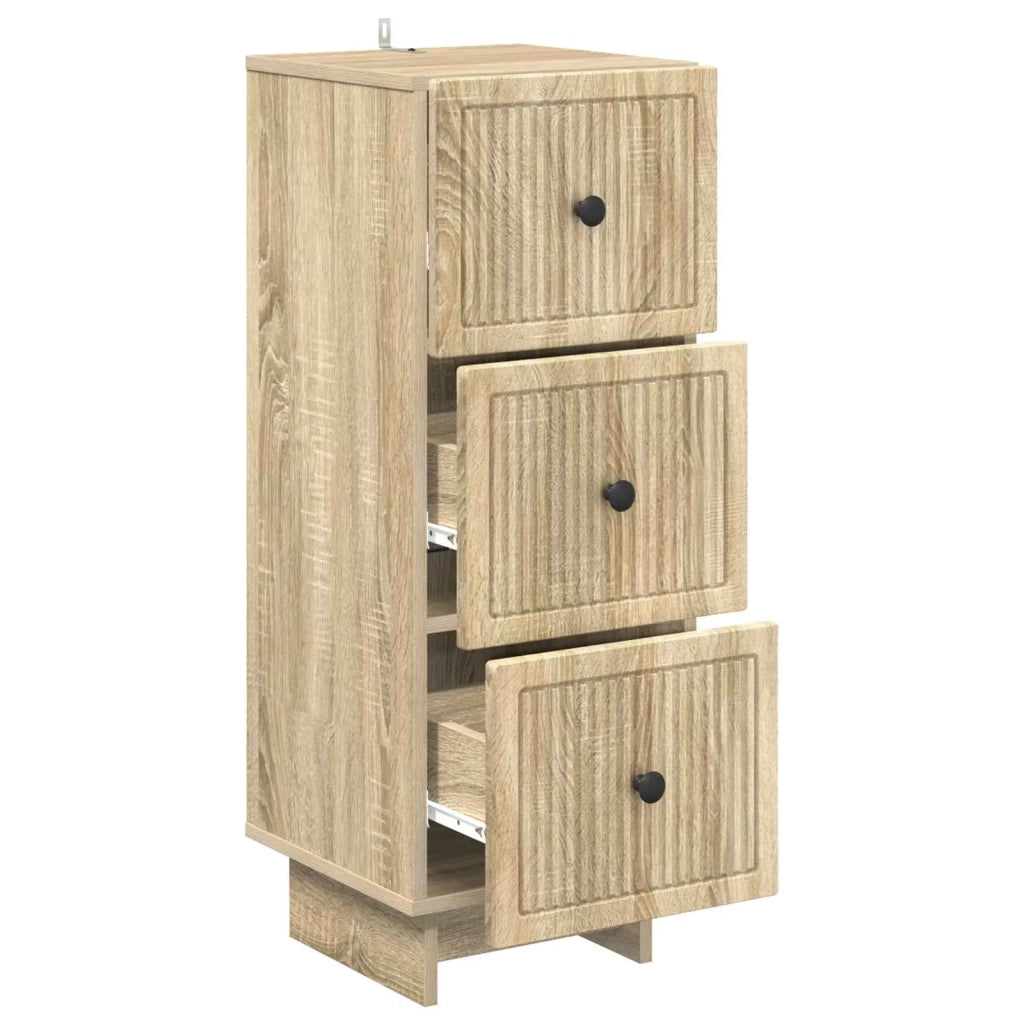 Mobile con Cassetti Rovere Sonoma 33 x 34,5 x 90 cm 893927
