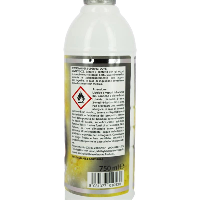 MAURY'S SPRAY MULTIUSO ACCIAIO SUPERPROFUMATO 750ML, SET 12PZ