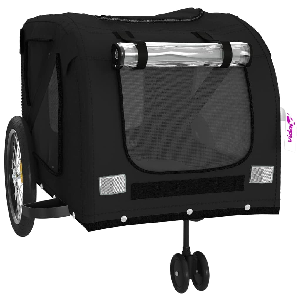 Rimorchio/carrello per animali domestici nero 02_0044230