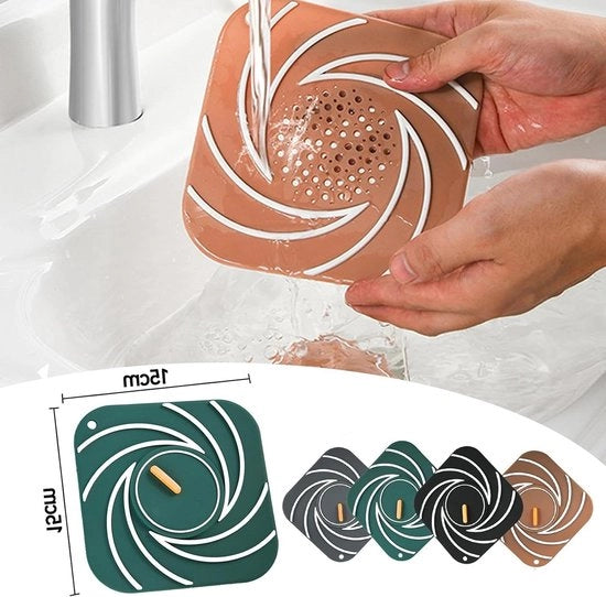 Stop Valvola di Scarico Universale 4 Pezzi per Vasca da Bagno e Lavandino - Impermeabile agli Insetti