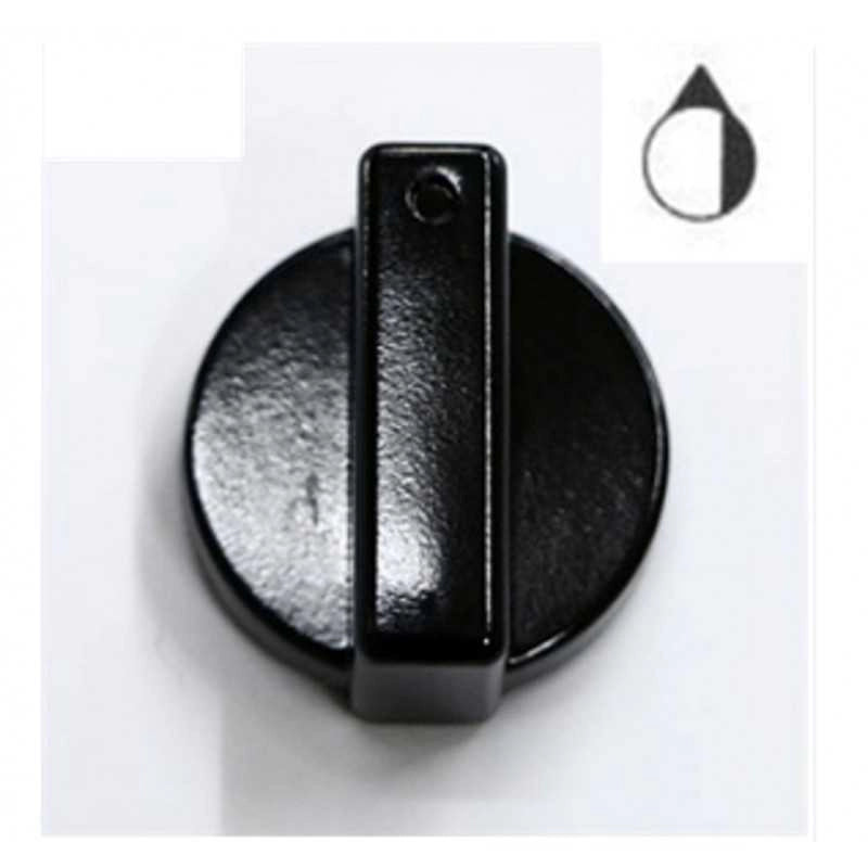MANOPOLA POMELLO PIANO COTTURA CANDY SOVRANA ESTERNO 35 NERO GAMBO 6  2 - Candy Hoover Iberna Zerowatt