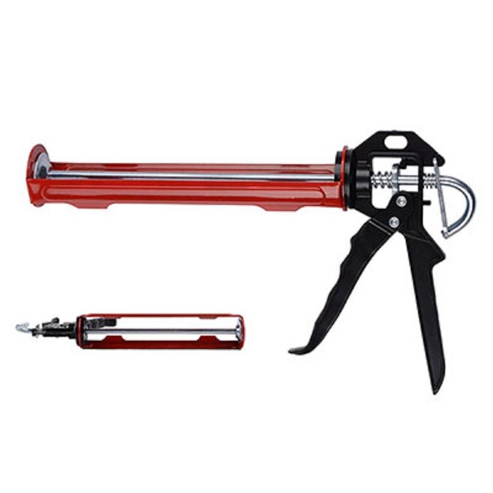 Trade Shop - Pistola Manuale Per Silicone E Sigillante Impugnatura Ergonomica Fai Da Te -