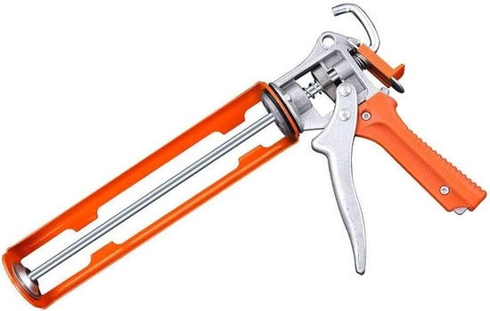 Pistolo di chiusura con telaio rotante e manico espansione per pistolo kit professionale - applicatore di cartucce autoadesive