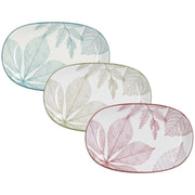 1 Pezzo Piatto Piano da Portata Ovale Natura 23 cm Tognana 3 Colori
