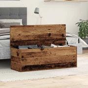 Scatola di Stoccaggio Legno vecchio 102 x 35 x 35 cm 868720