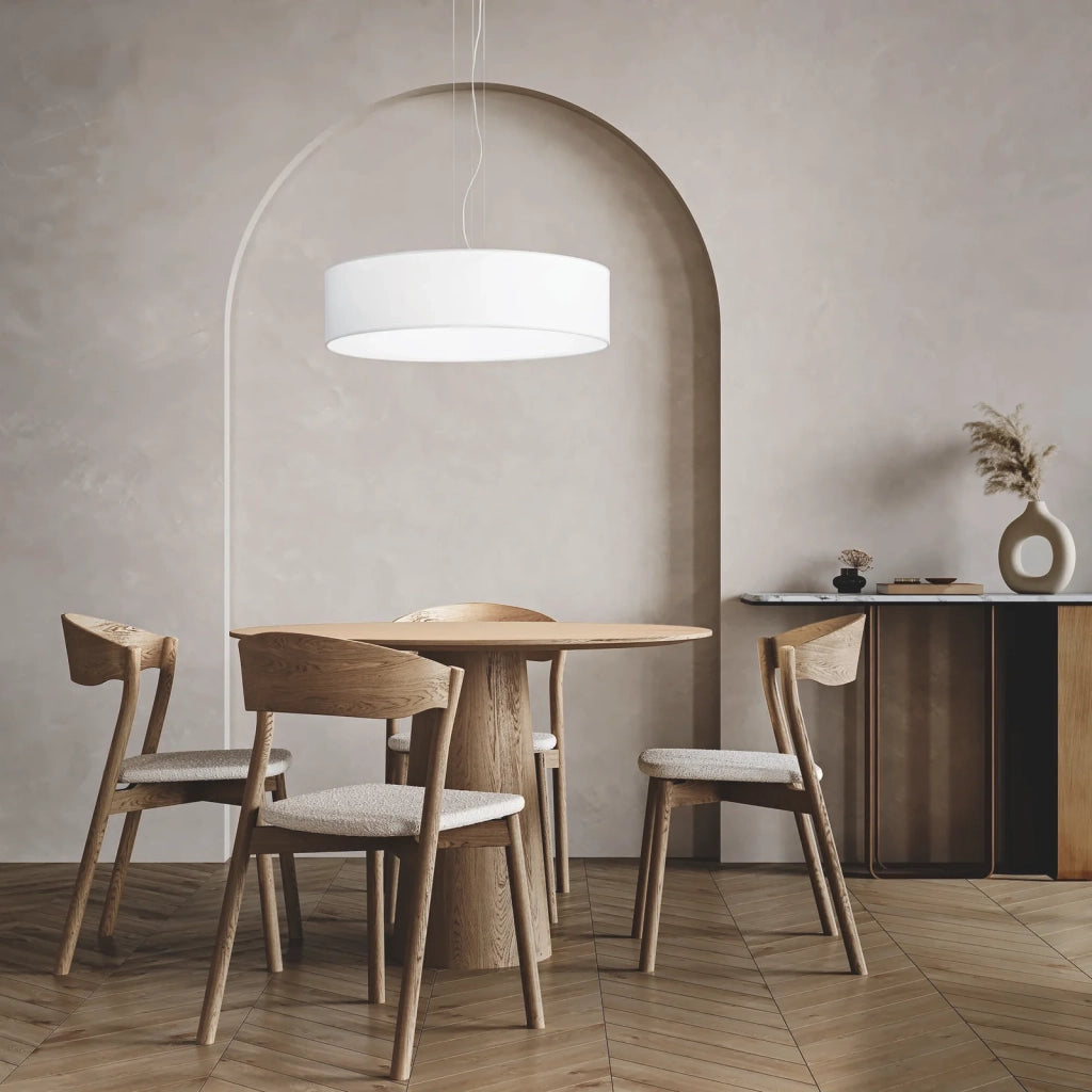 Paralume Cilindro Collezione SET Finitura Nera Diametro 70 cm Ideal Lux