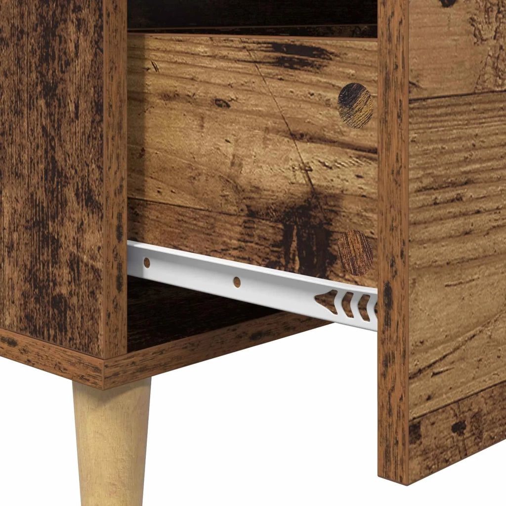 Credenza | Madia | Buffet da pranzo | Armadio da pranzo Legno vecchio 69,5 x 34 x 90 cm Legno multistrato