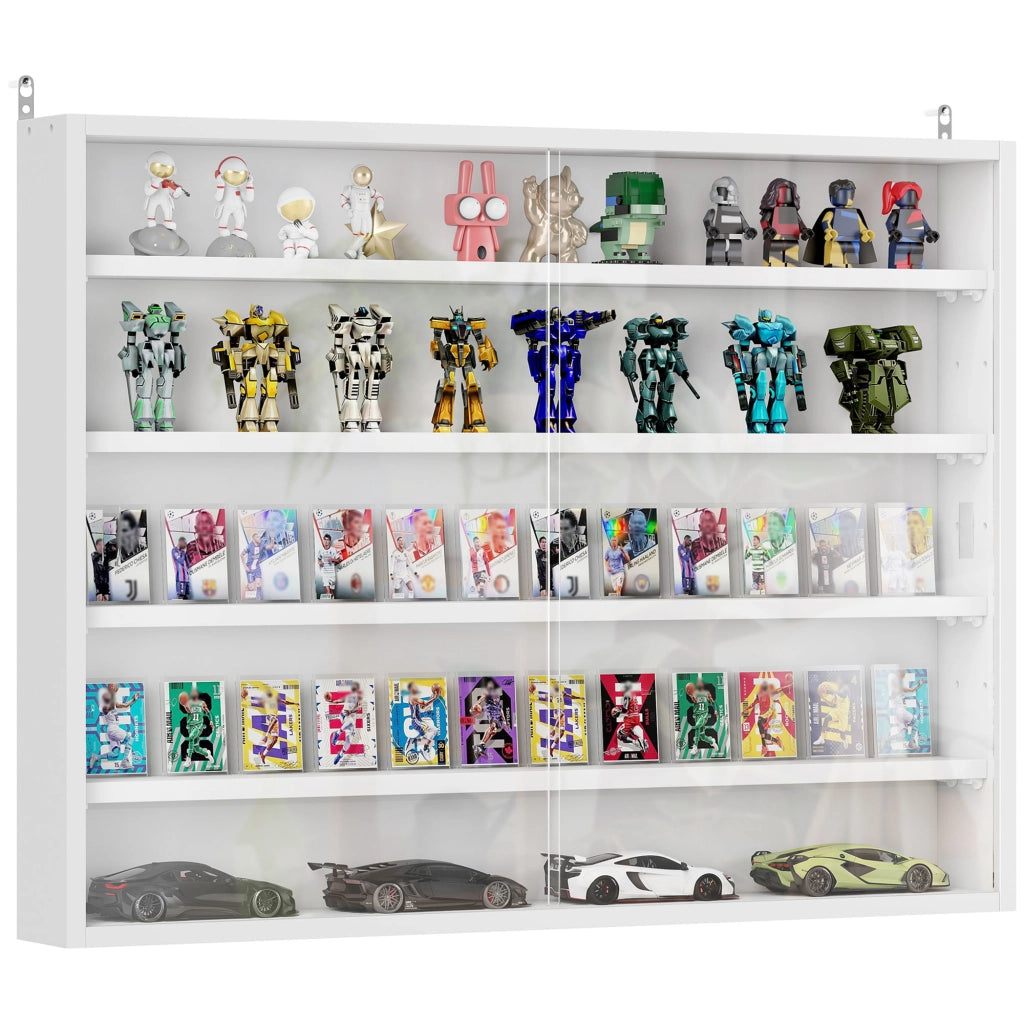 Libreria a muro ¨C zephmum ¨C 80x60x9.5 cm bianco