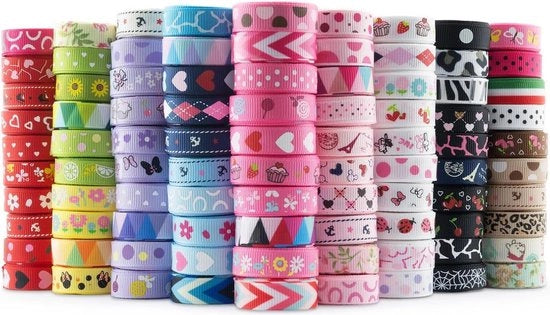 180 Yards 3/8" Lint Grosgrano Decorativo con Vendita Promozionale