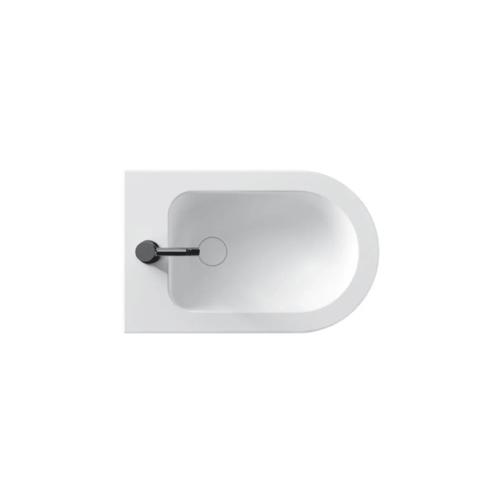 Bidet Sospeso Alice Ceramica "Unica 55" Bianco Opaco