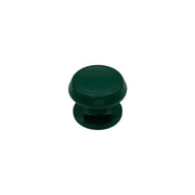 Pomolo fisso per porta SAGUATTI 866/70SB in alluminio verde lucido