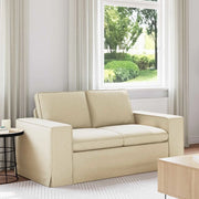 Divano Crema 162 x 80 x 82 cm Tessuto