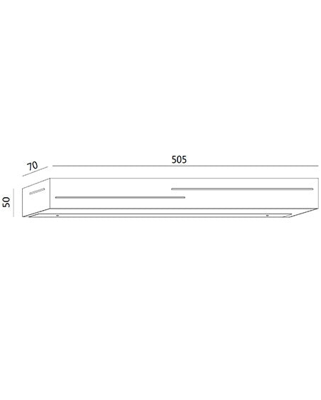 Lampada da Parete Banny LED Integrato 24W 2260 lm 3000K Ottone Satinato - Design Moderno in Metallo e Metacrilato per Illuminazione Interni