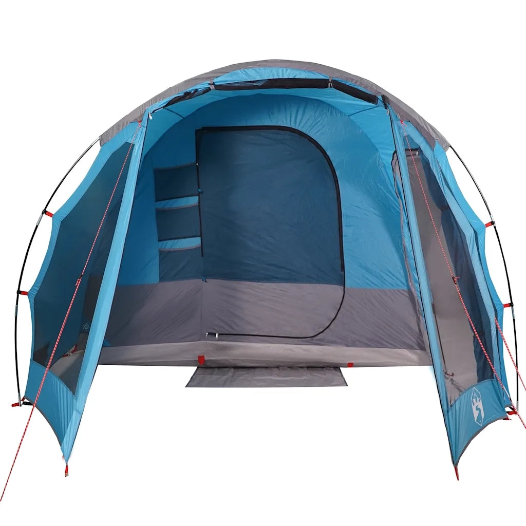 Tenda Familiare per 6 persone-Tenda da campeggio Blu Impermeabile