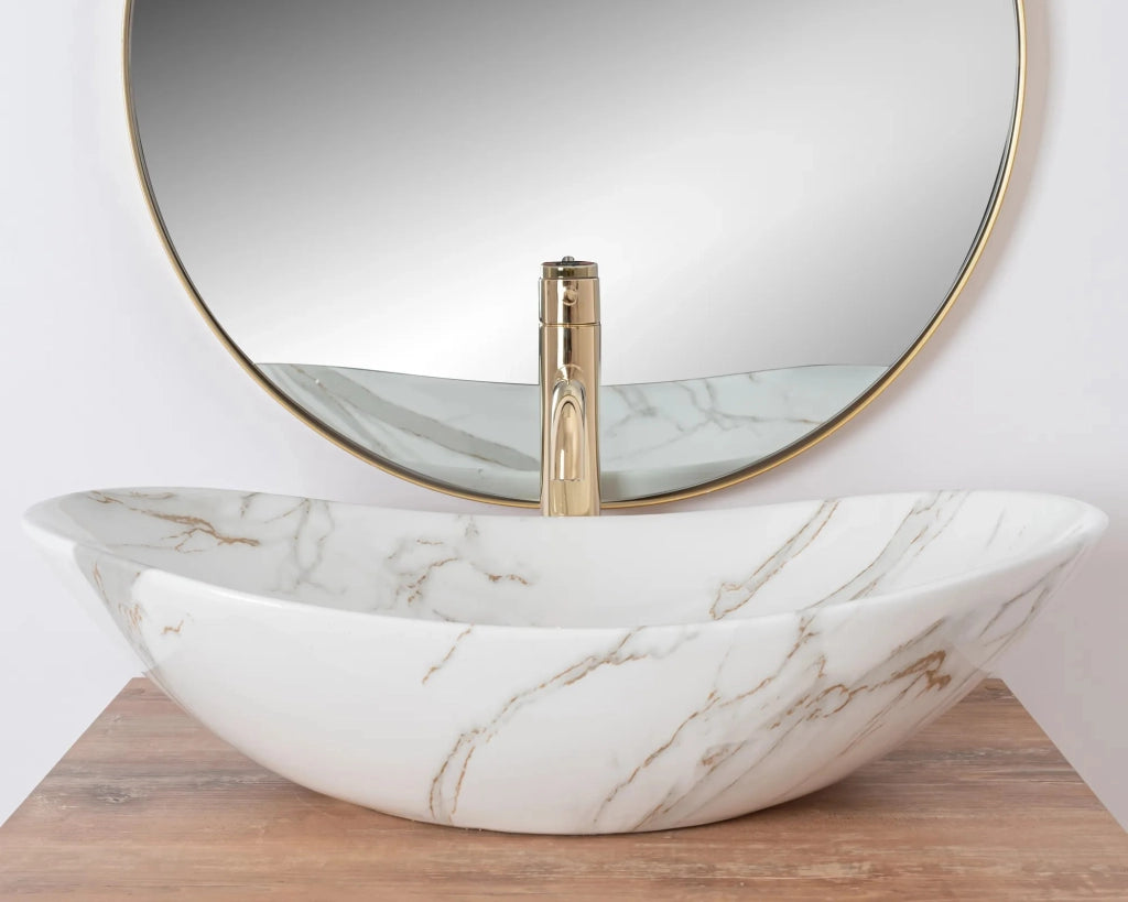 Lavabo Da Appoggio Rea Royal Shiny Aiax