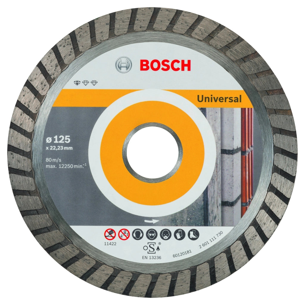 2608602394 - Disco diamantato Standard for Universal Turbo 125 x 22,23 x 2 x 10 mm