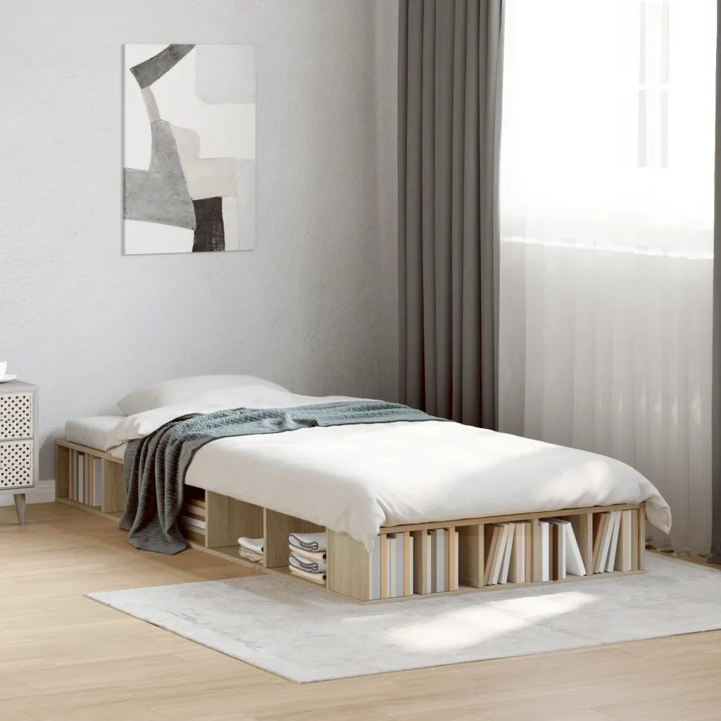 Giroletto Rovere Sonoma 90x190 cm in Legno Multistrato 3280526