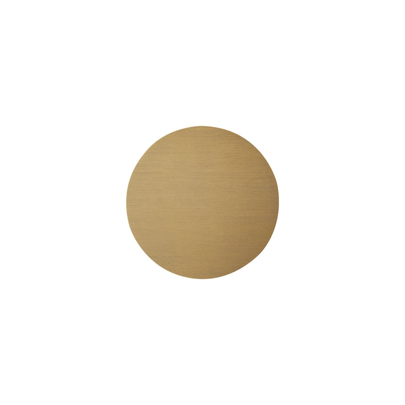 SOLARIS – Applique di Design 12W 3000K Oro Diametro 11cm, CRI90, IP20, Dimmerabile a Taglio di Fase - Rossini Group