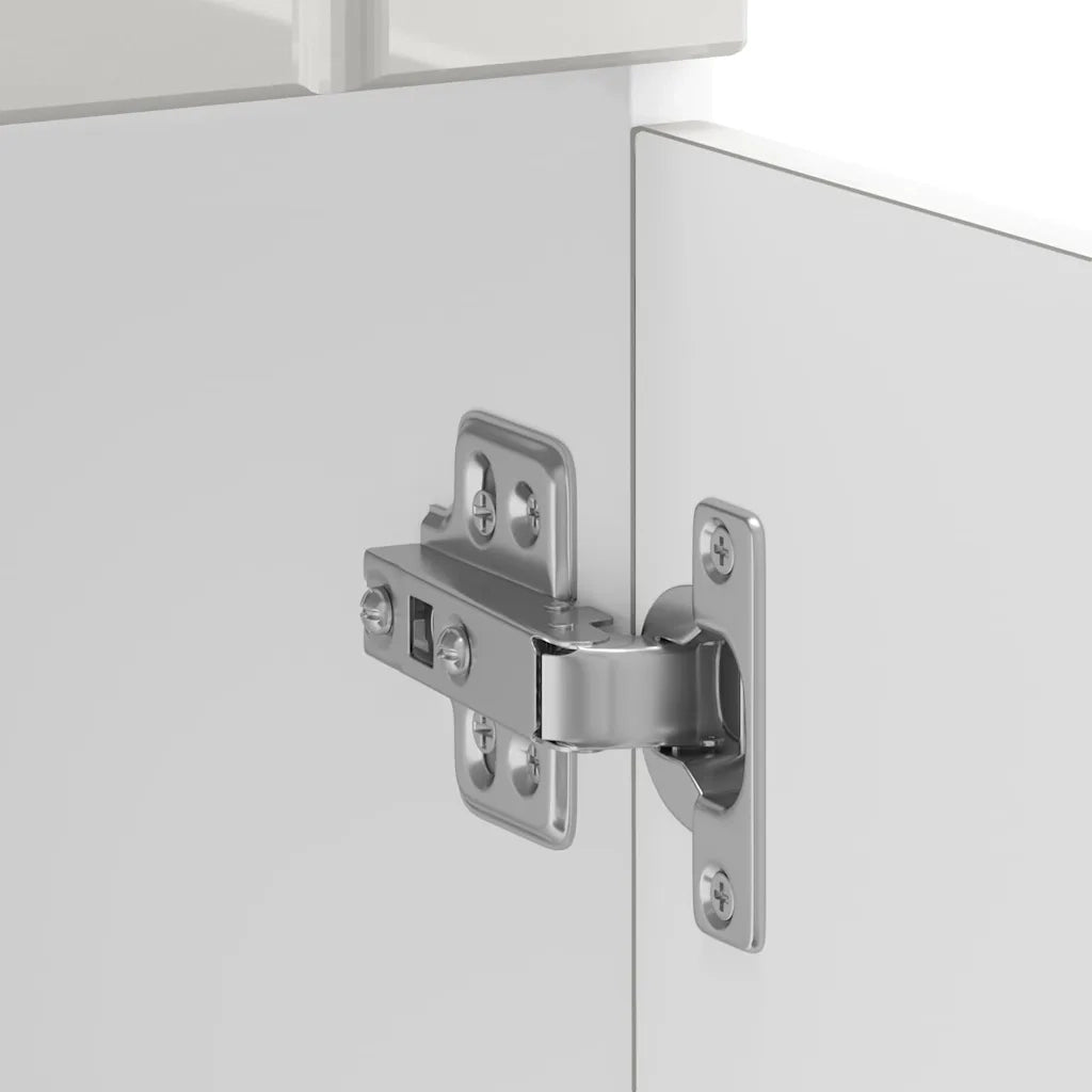 Base da Cucina Lucca Bianco Lucido in Legno Multistrato 853739