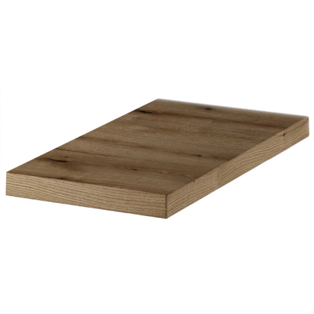 Armadietto Pensile NEWPORT con Anta e Ripiano 20x60x40 cm - Nero/Effetto Rovere [en.casa]