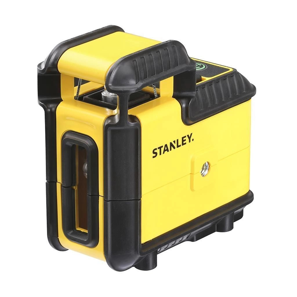 STANLEY STHT77594-1 Livella Laser Autolivellante 360° Linea Orizzontale e Verticale Raggio Verde colore Verde