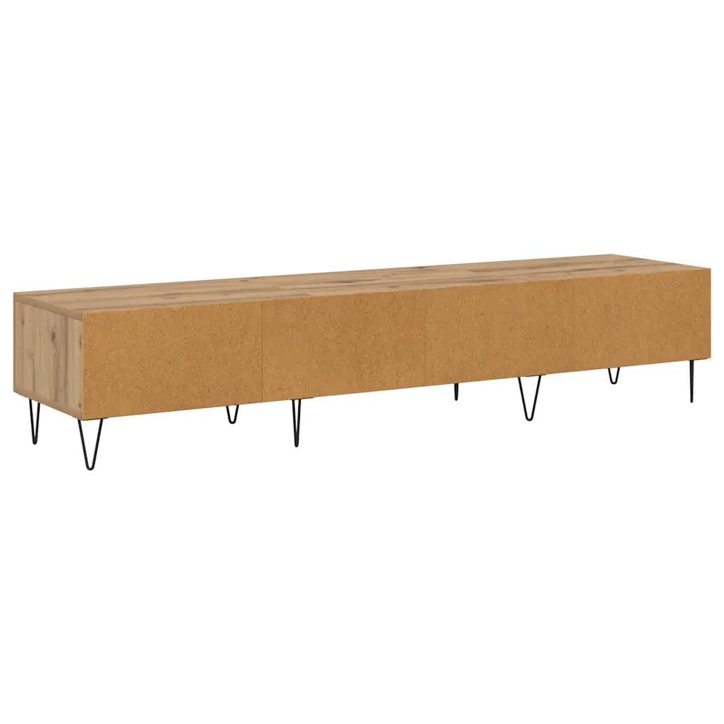 Mobile TV | Armadietto TV | Mobile Porta TV rovere artigianale 150 x 36 x 30 cm Legno multistrato