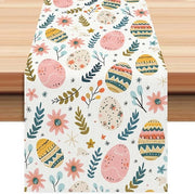 Tavolo di Pasqua - Decorazione di tavolo di Pasqua - Decorazione di tavola di Quaresima - Tavolo decorativo di Quaresima - Lavabile - Per interni ed esterni - 33 x 183 cm