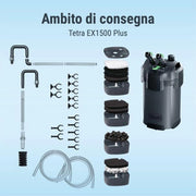 Tetra Filtro esterno EX Plus per Acquari Modello: 1500