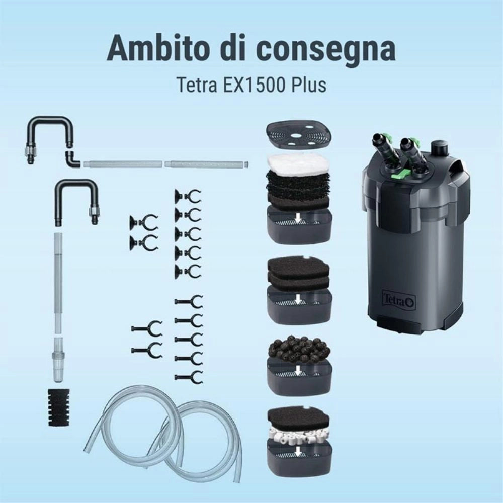 Tetra Filtro esterno EX Plus per Acquari Modello: 1500
