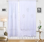 Gordini da Cucina - Pannelli da Caffè in Cotone - Lavorazione a Maglia - Cucina Salotto Camera da Letto - Bianco 1 Paio