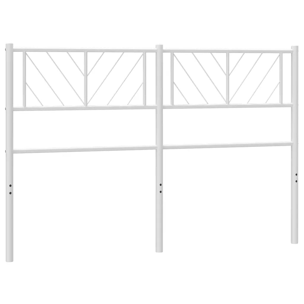Testiera di Ricambio in Metallo Bianco 150 cm 372262