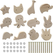 12 pezzi di maniglioni in legno per cameretta - maniglioni per armadi con viti - maniglioni per cameretta in forma di animali con maniglioni per armadi per cameretta

specifiche tecniche:
- 12 pezzi
- Material: legno
- Inclusi: 12 maniglioni, 12 viti