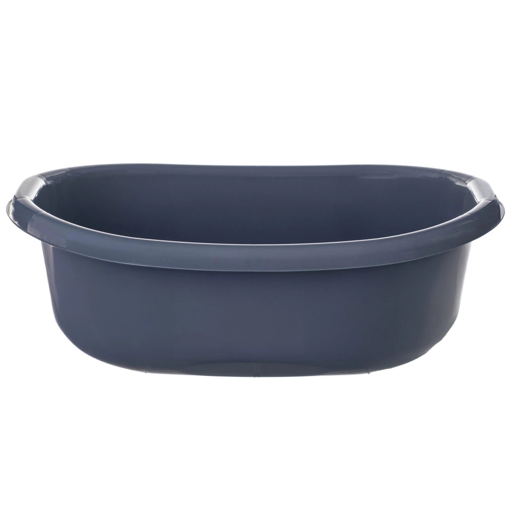 Bacinella in plastica KADAX da 20 litri, ovale, con maniglie