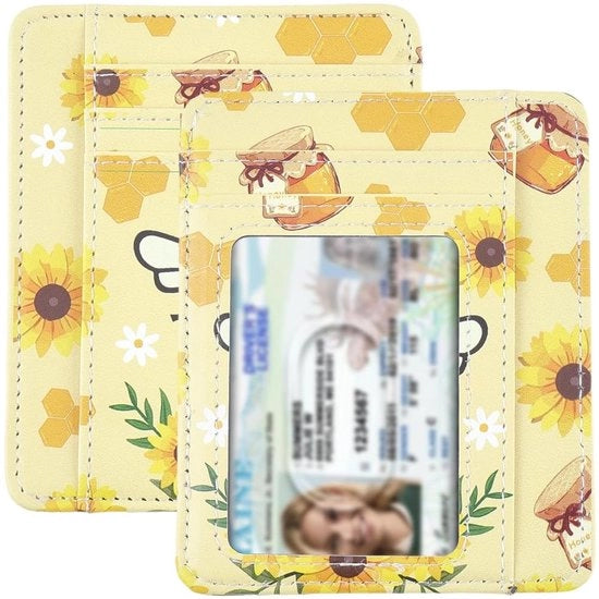 Ottimizzazione di garage - Olandese creditcard supporto con finestra di ID e protezione RFID sottile