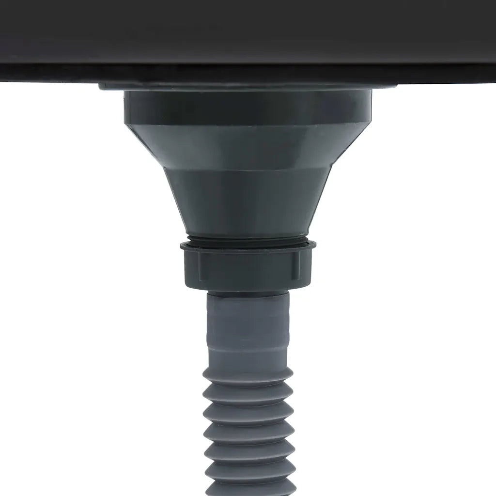 Lavello da Cucina con Scarico Argento 800x600x155 mm Acciaio 147233