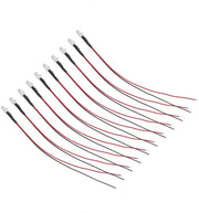 LED a LED diodi con alta luminosità - 5mm - 10 pezzi - Durata 20.000 ore - 5-12V - per decorazione/di proprio - LED