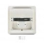 V-TAC PRO  Plafoniera LED Chip Samsung Quadrata 15W Colore Bianco 6400K IP44 - SKU 13919