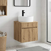 Mobile lavabo da parete Rovere Artigianale 49 x 44,5 x 65 cm